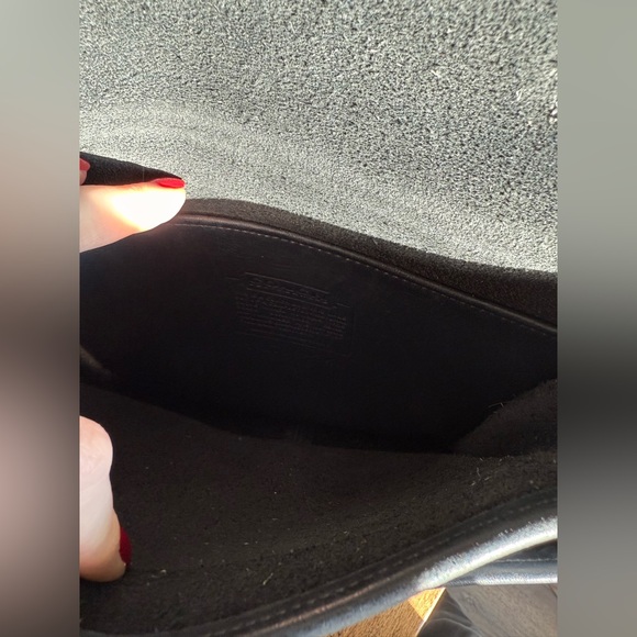 Vintage Black Coach Station Bag Made in United States crossbody READ - Picture 14 of 16